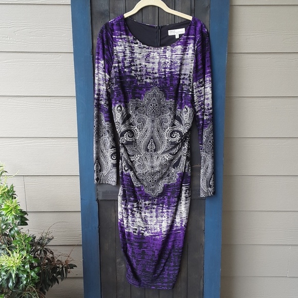 David Meister Dresses & Skirts - David Meister purple dress size 12!